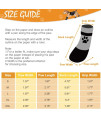 Dog Socks for Hardwood Floors, Outdoor Anti Slip Waterproof Paw Protector with Reflective StrapsTraction Control Medium