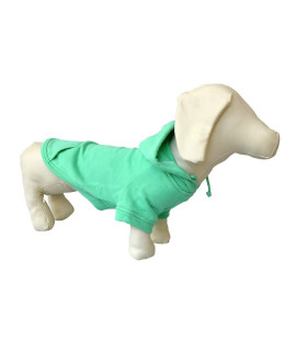 Lovelonglong Pet Clothing Dachshund Dog Clothes Coat Hoodies Winter Autumn Sweatshirt For Dachshund Dogs 10 Colors 100% Cotton 2018 New (D-S, Green)