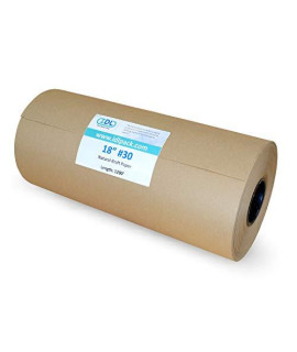 Idl Packaging Large Brown Kraft Paper Roll 18 X 1200 Feet (14400 Inches) - Natural Kraft Wrapping Paper For Packing - Perfect Kraft Paper For Void Filling - Kraft Paper For Kids Art Projects