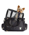 MISO PUP Shell Tote for use Interchangeable Base Pet Carrier (Shell Tote) (Shell Tote ONLY for USE with Base PET Carrier, Flight Bag Black)
