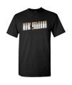 Ugp Campus Apparel New Orleans Retro Repeat - Sports Team City Pride Tailgating T Shirt - Large - Black