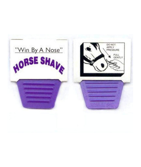 Horse Shave - Disposable grooming Razor Easier, Safer, Better (2-Pack)