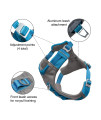 Kurgo Dog Harness for Large, Medium & Small Active Dogs, Pet Hiking Harness for Running & Walking, Everyday Harnesses for Pets, Reflective, Journey Adventure & Air, Black/Grey