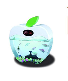 Sishuinianhua Creative Desktop Fish Tank Aquarium Small Ornamental Goldfish Tank Ecological Acrylic Fish Tank