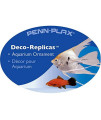 Penn-Plax Deco-Replicas 4-Piece Aquarium Decorating Kit - Nautical & Beach Themed - Safe for Freshwater and Saltwater Fish Tanks
