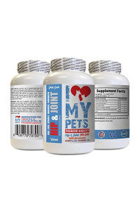 cat Hip and Joint Supplements - CAT Hip and Joint Support - Best Strong Formula - cat Joint Pain Relief - 120 Treats (1 Bottle)
