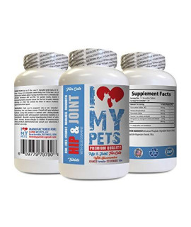 I LOVE MY PETS LLC cat Bone Supplement - CAT Hip and Joint Support - Best Strong Formula - Vitamins for Cats Senior Cats - 120 Treats (1 Bottle)