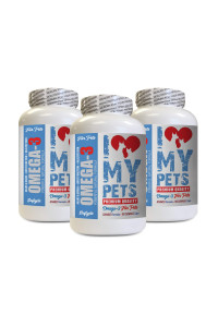 Omega 3 cat Treats - Omega 3 Fatty ACIDS for Pets - Dogs and Cats - Premium Health - cat Omega 3 Fatty acids - 540 Softgels (3 Bottles)