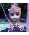 Slocme Aquarium Groot Air Bubbler Decorations - Oxygen Pump Resin Crafts For Aquarium Fish Tank Decor,With Air Bubbler Stone For Aquarium