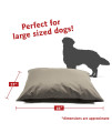 Majestic Pet Velvet Grey Large Super Value Dog Bed 46 in. x 35 in