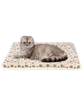 FJWYSANGU Pet Blanket Premium Fluffy Flannel Cushion Soft and Warm Mat for Dogs Cats Medium Size Animal Yellow Stars