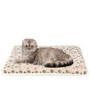 FJWYSANGU Pet Blanket Premium Fluffy Flannel Cushion Soft and Warm Mat for Dogs Cats Small Size Animal Yellow Stars