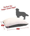 Majestic Pet 36 x 48 Inch Gray Rectangle Pillow Pet Dog Bed with Sherpa, Large (48 in. x 36 in.), Model: 78899500115