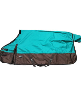 1200Denier Waterproof and Breathable Horse Sheet Tgw Riding Horse Blanket (78", Turquoise)