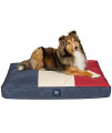 Serta Indoor/Outdoor Blended Memory Foam Pet Bed in Red, White & Blue Model SC-S18-IO-MASTR