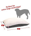 Majestic Pet 42 x 60 Inch Gray Rectangle Pillow Pet Dog Bed with Sherpa (78899500116)