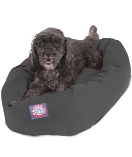 Majestic Pet 24 inch Gray Bagel Dog Bed Products