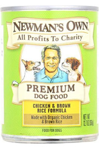 StarSun Depot (NOT A CASE) Premium Dog Food Chicken and Brown Rice in Can