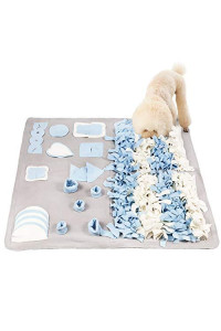 Stellaire Chern Snuffle Mat For Small Large Dogs Nosework Feeding Mat (394 X 394) Easy To Fill And Machine Washable Training Mats Pet Activitytoyplay Mat, Great For Stress Release - L