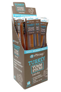 Etta Says! - Yumm Sticks Dog Treats - Turkey - 24ct - 0.75 oz per stck
