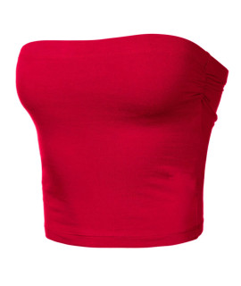 Hatopants Womens Tube Crop Shapewear Tops Strapless Cute Sexy Cotton Tops Ruby S