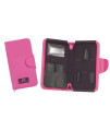 Kenchii Shear & Scissor Case Hold 5 Beauty or Grooming Shears KEL5Z (Pink)