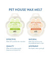 One Fur All 100% Natural Soy Wax Melts in 20+ Fragrances, Pack of 2 by Pet House - Long Lasting Pet Odor Eliminating Wax Melts, Non-Toxic Pet Wax Melts, Made in USA (Fresh Citrus/Ruby Red Grapefruit)