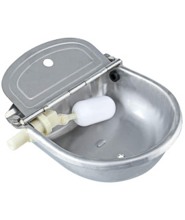 Homend Upgraded Automatic Waterer Bowl Farm Grade Stainless Stock Waterer Horse Cattle Goat Sheep Dog Water (with Drainage Hole)