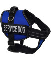 Activedogs Service Dog Vest Harness + Free Clip-on Bridge Handle + Free Clip-on ID Carrier + Free ADA Cards + Free Reflective Service Dog Patches (L (Girth 25