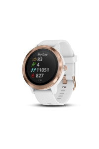 garmin 010-01769-09 vAvoactive 3, gPS Smartwatch with contactless Payments and Built-in Sports Apps, 12, WhiteRose gold (Renewed)