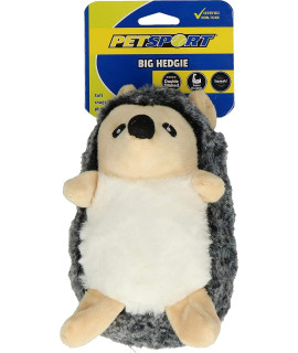 PetSport Super Soft Plush Animal Durable Dog Toys Made for Medium to Large Dogs (Big Hedgie)