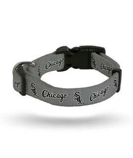 Rico Industries MLB Chicago White Sox Pet CollarPet Collar Small, Team Colors, Small