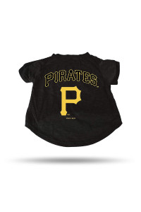 MLB Pittsburgh Pirates Pet Tee ShirtPet Tee Shirt Size L, Team Colors, Size L