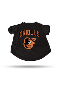 Rico Industries MLB Baltimore Orioles Pet Tee Shirt, Size M, Team Color
