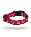 Rico Industries MLB Cincinnati Reds Pet CollarPet Collar Small, Team Colors, Small