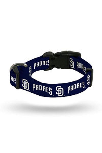 Rico Industries MLB San Diego Padres Pet CollarPet Collar Large, Team Colors, Large