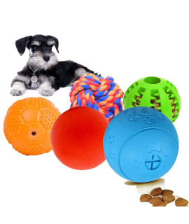 Volacopets Interactive Dog Toys for Puppies, Puppy Puzzle Toys for Small Dogs, Dog Balls for Small Dog, Treat Dispensing Dog Toys, Squeaky Ball, Small Breed