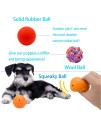 Volacopets Interactive Dog Toys for Puppies, Puppy Puzzle Toys for Small Dogs, Dog Balls for Small Dog, Treat Dispensing Dog Toys, Squeaky Ball, Small Breed