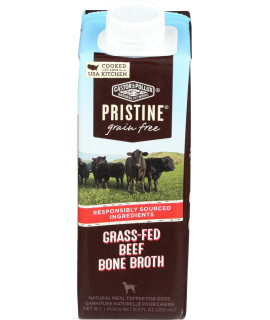 castor & Pollux Pristine grass-Fed Beef Bone Broth Dog Food Topper 8.4 FZ