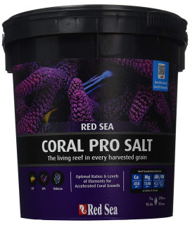 Red Sea Coral Pro Marine Salt for Aquarium Small Bucket, Makes 55-Gallons
