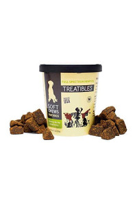 Treatibles Full Spectrum Hemp Oil Soft Chews for Dogs, 60 Count