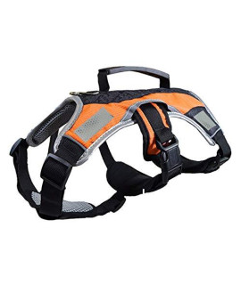 Peak Pooch Dog Walking Lifting Carry Harness, Support Mesh Padded Vest, Accessory, Collar, Lightweight, No More Pulling, Tugging or Choking, for Puppies, Small Dogs (Hunting, Medium)