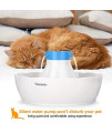 Ownpets Pet Drinking Fountain,3L Or 0.8 Gallon Quiet Automatic Eletrinic Water Fountain For Cat And Dog (Fountain Pump)