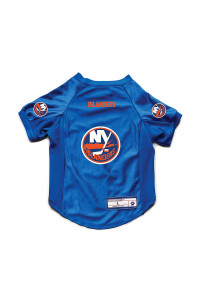 Littlearth Unisex-Adult NHL New York Islanders Stretch Pet Jersey, Team color, Small