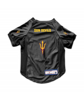 Littlearth NcAA Arizona State Sun Devils Stretch Pet Jersey, Team color, X-Large