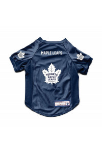 Littlearth Unisex-Adult NHL Toronto Maple Leafs Stretch Pet Jersey, Team color, Medium