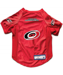 Littlearth Unisex-Adult NHL carolina Hurricanes Stretch Pet Jersey, Team color, Small