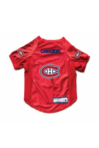 Littlearth Unisex-Adult NHL Montreal canadiens Stretch Pet Jersey, Team color, X-Large