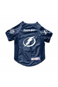 Littlearth Unisex-Adult NHL Tampa Bay Lightning Stretch Pet Jersey, Team color, X-Small