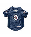 Littlearth Unisex-Adult NHL Winnipeg Jets Stretch Pet Jersey, Team color, Medium